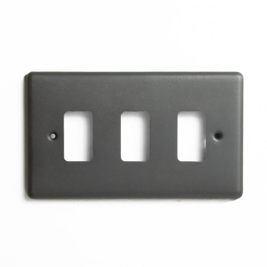 Dark Bronze Grid Plate