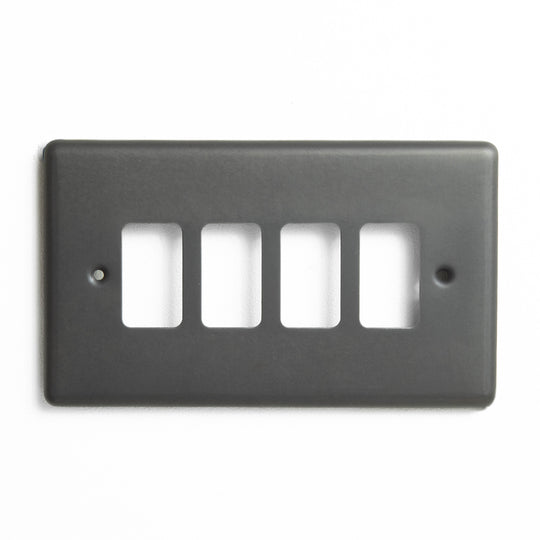 Dark Bronze Grid Plate