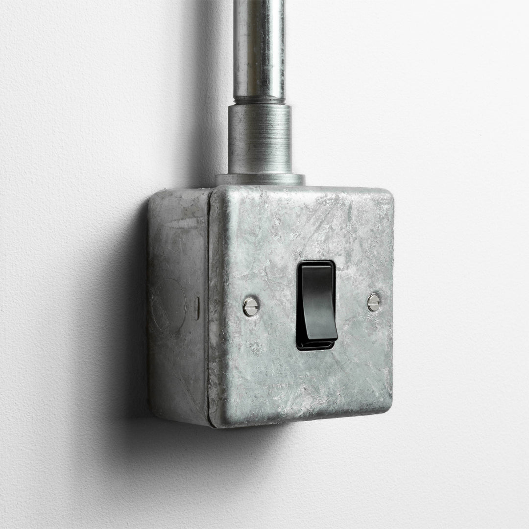 Galvanised 1 Gang Intermediate Switch