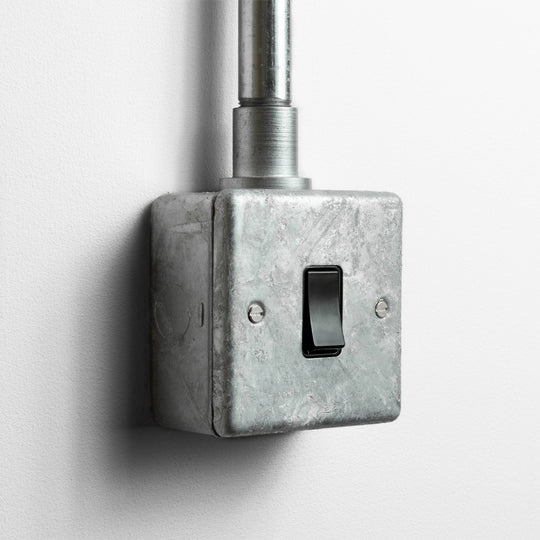 Galvanised 1 Gang Intermediate Switch