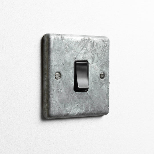 Galvanised 1 Gang Intermediate Switch