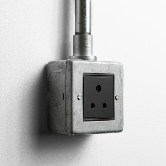 Galvanised 5amp Socket