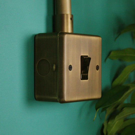 Antique Brass 1 Gang Intermediate Switch