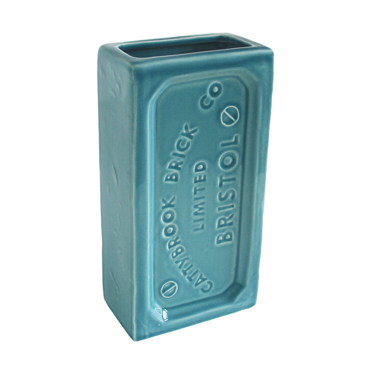 Bristol Brick Vase Turquoise