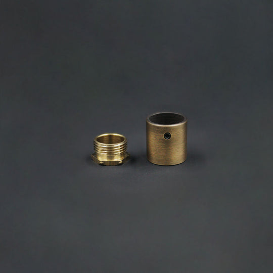 20mm Conduit Adaptor - Antique Brass