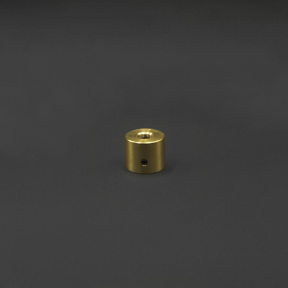 20mm Conduit Coupler - Raw Brass