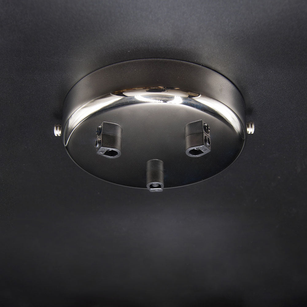 Multi Outlet Ceiling Roses - Polished Nickel