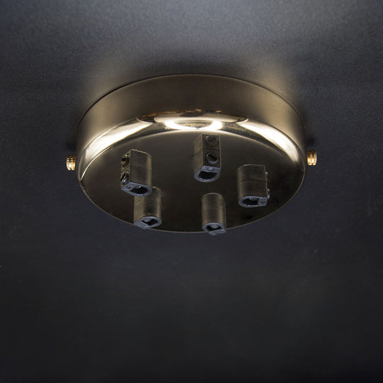 Multi Outlet Ceiling Roses - Polished Brass