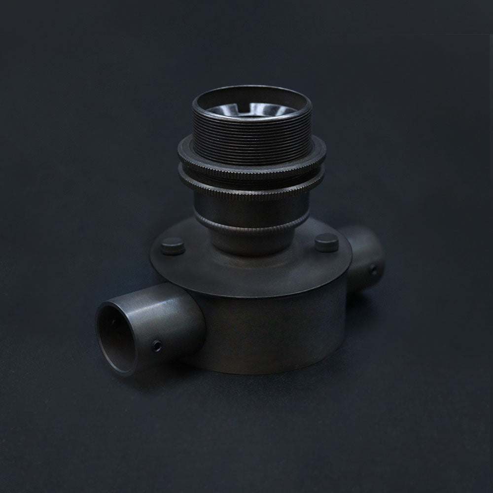 E27 Period Fixed Ceiling Light - Dark Bronze