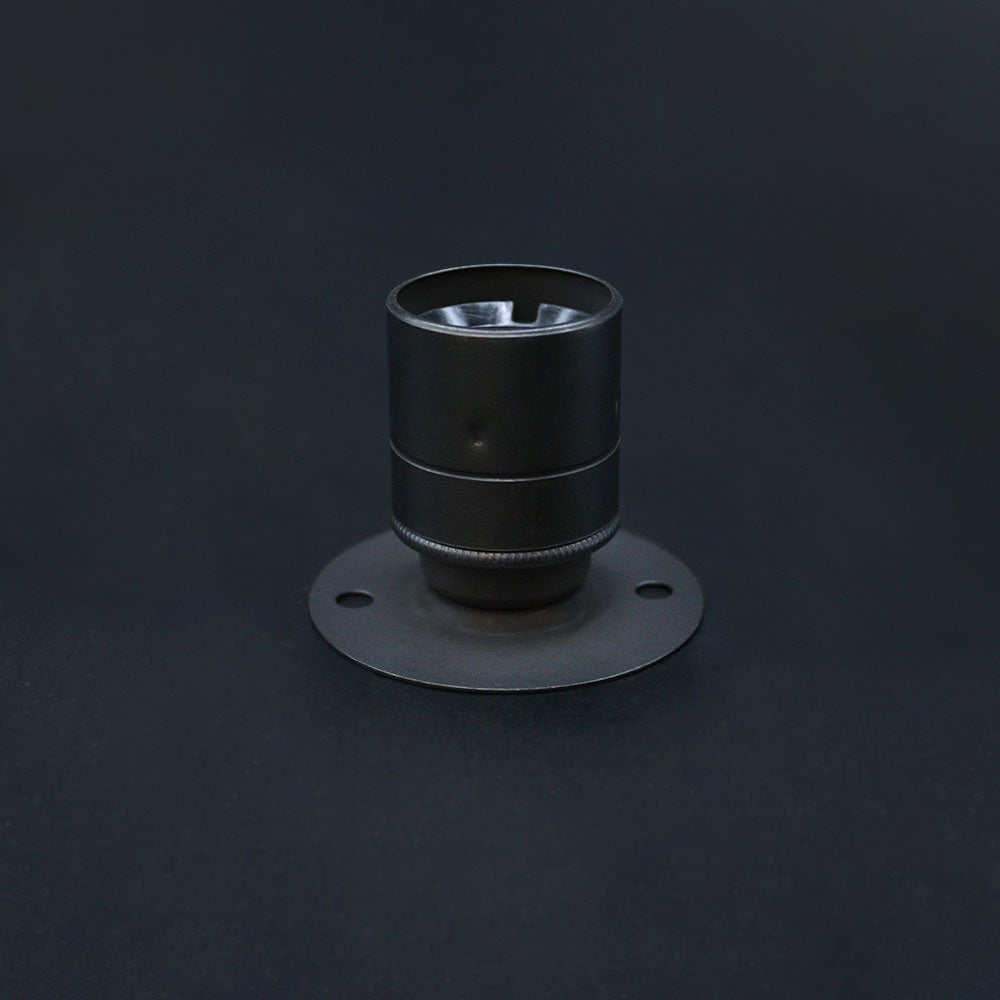 E27 Period Fixed Ceiling Light - Dark Bronze