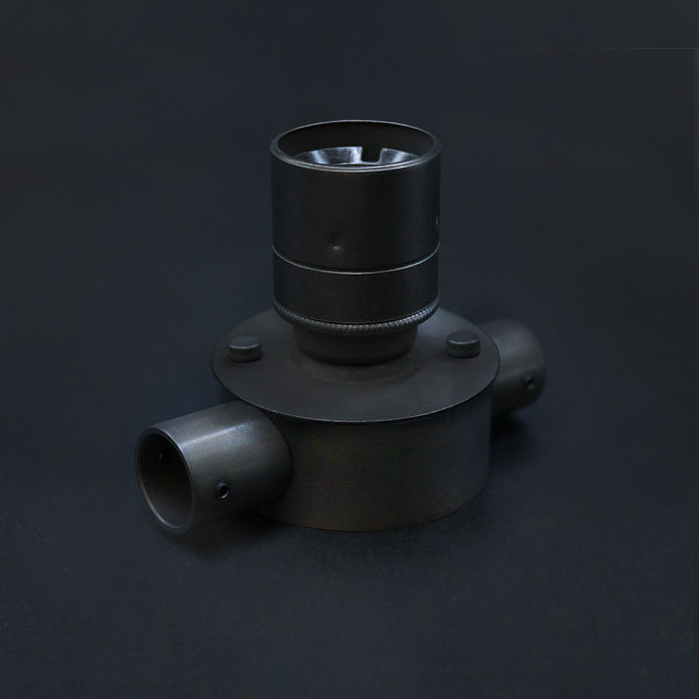 E27 Period Fixed Ceiling Light - Dark Bronze