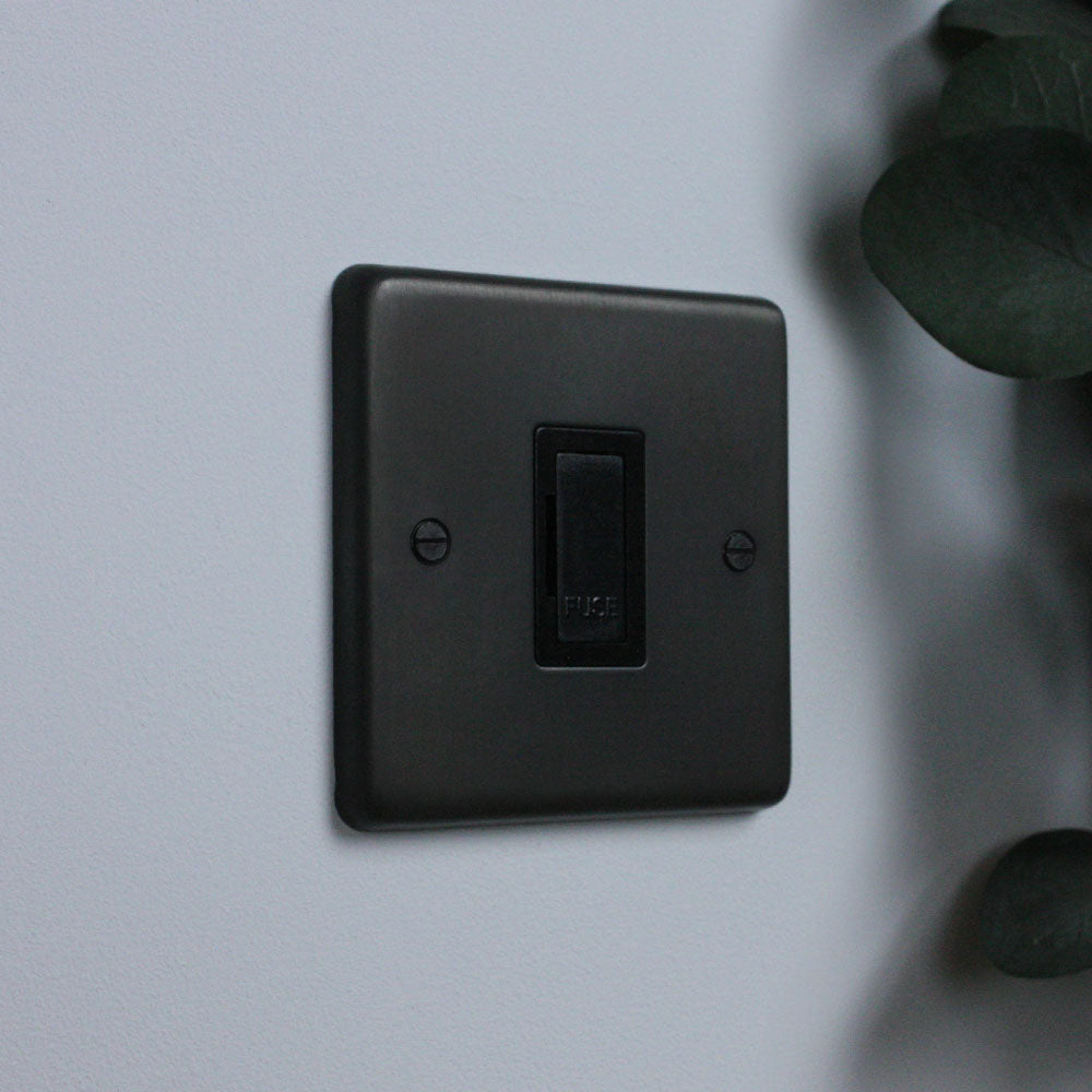 Dark Bronze Unswitched Fused Connection Unit