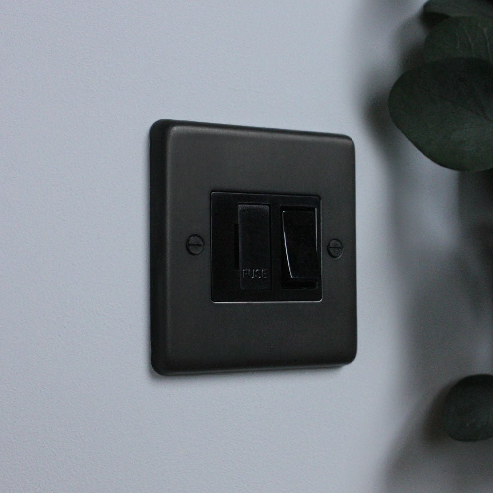 Dark Bronze Switched Fused Connection Unit