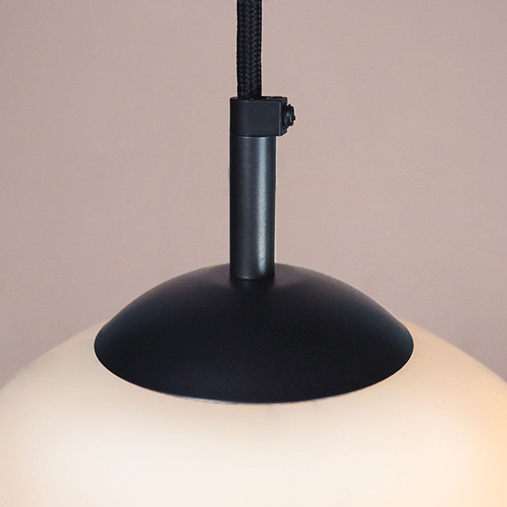 Opaline Shade Pendant Set - Small
