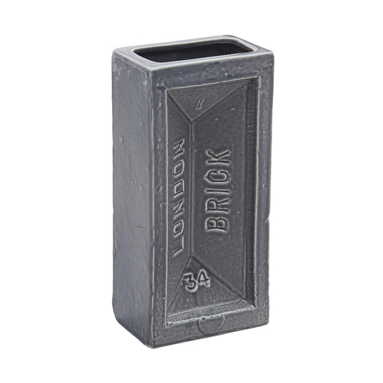 London Brick Vase Grey